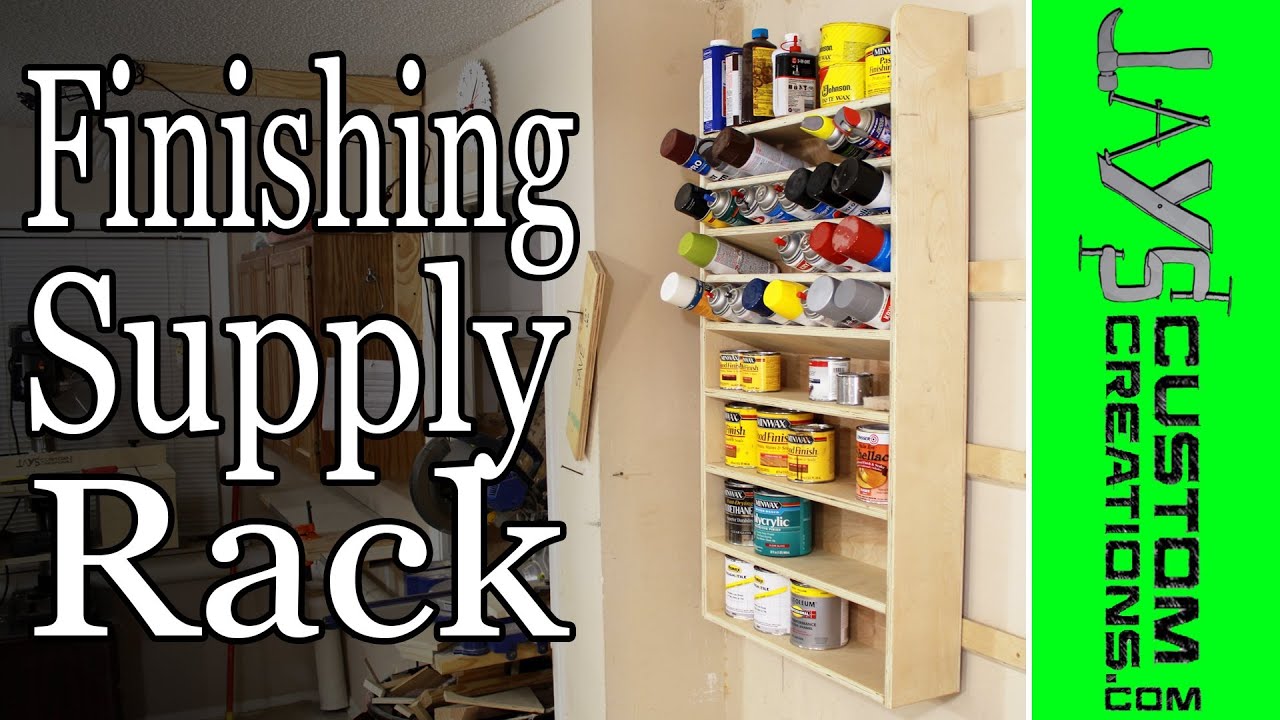 French Cleat Pocket Hole Finishing Supply Rack - 132