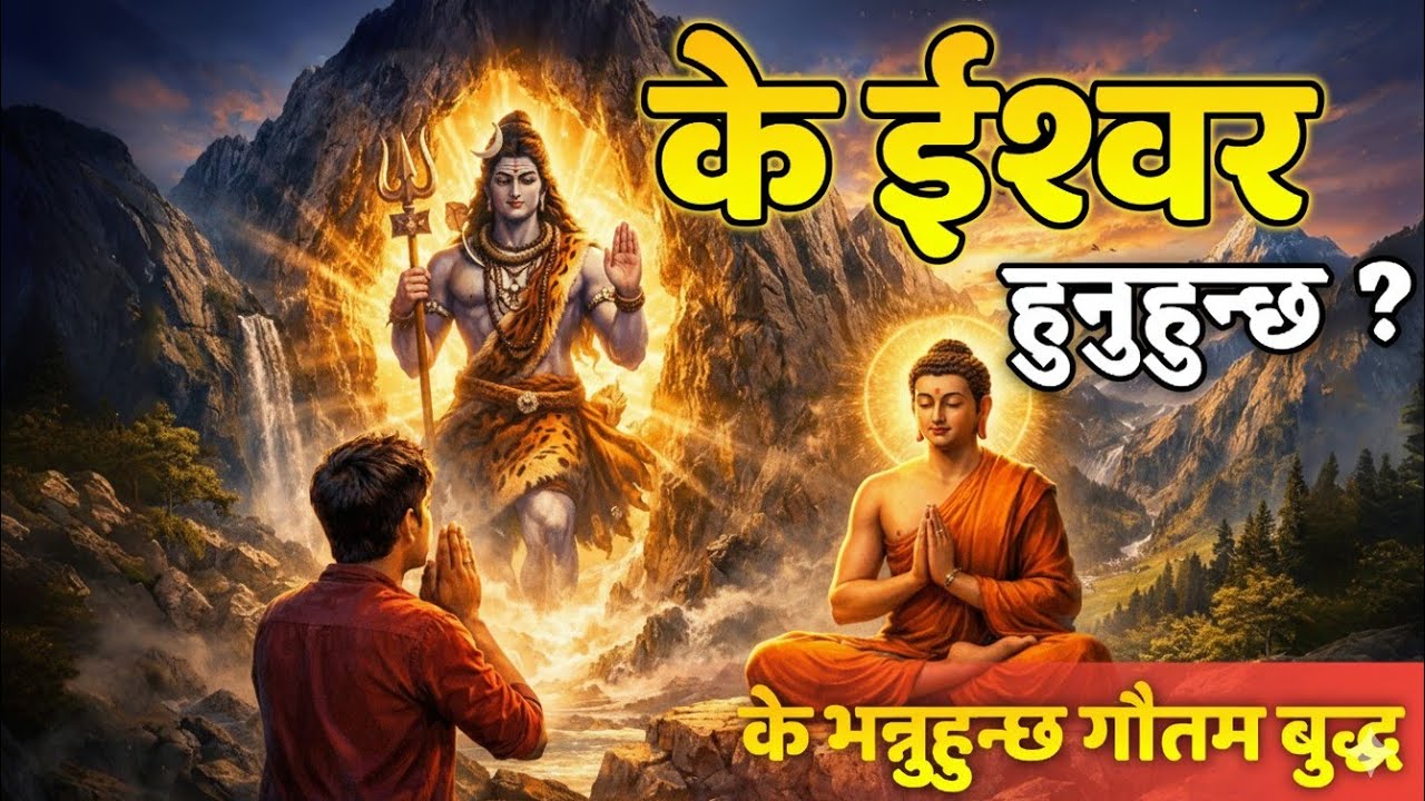 के भगवान हुनुहुन्छ ? के भन्नुहुन्छ गौतम बुद्ध !