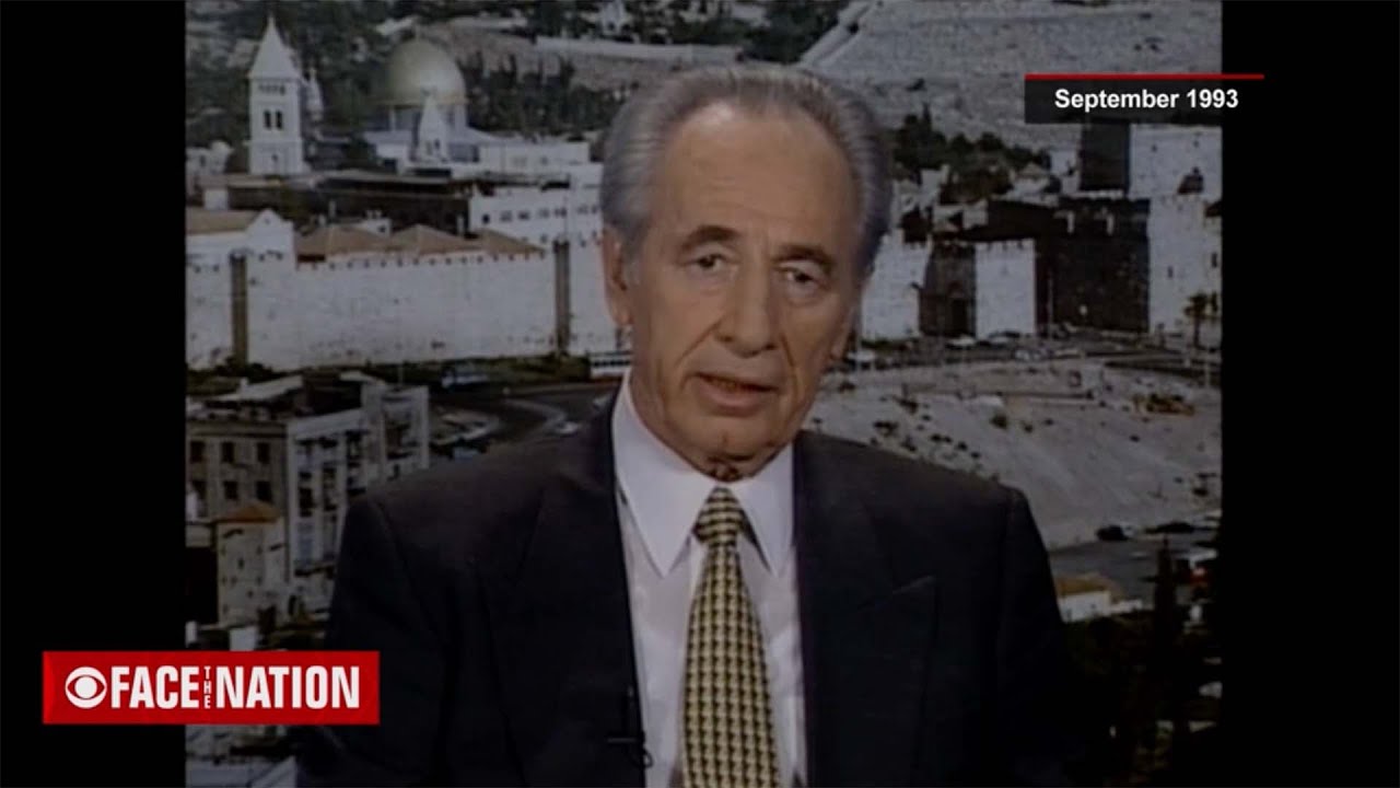 From the Archives: Israeli Foreign Minister Peres & Palestinian Advisor Shaat, September 1993