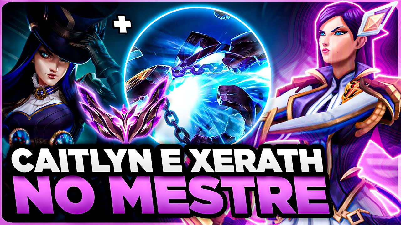 CAITLYN e XERATH é a MELHOR BOTLANE do JOGO? | MONO CAITLYN GAMEPLAY