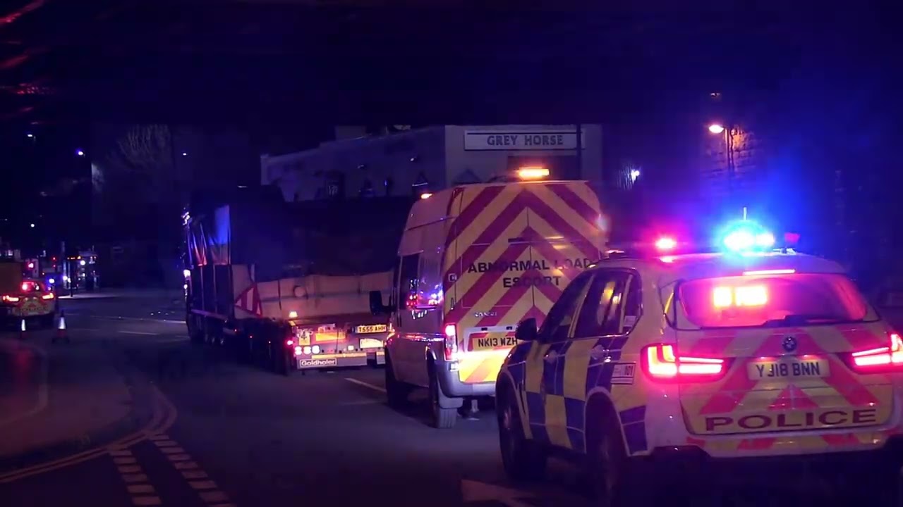 Abnormal Load Movement from Wakefield  16th March 2020