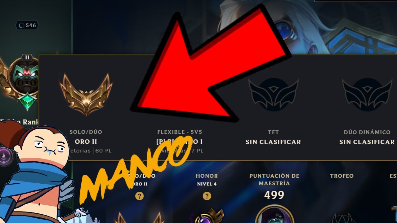 Quede en oro en lol xS