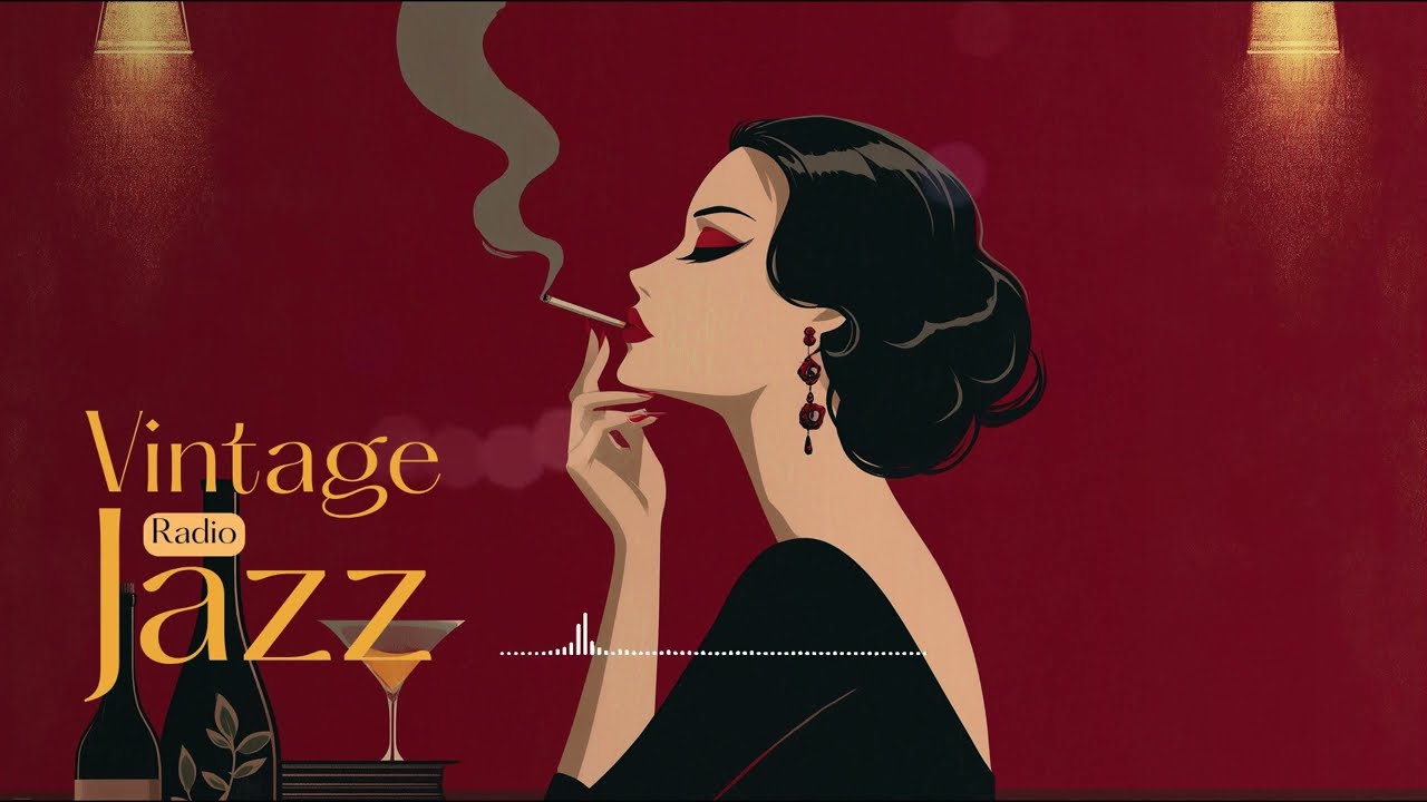 Vintage Radio Jazz - Enjoy the bright beautiful day with jazz music 🌼