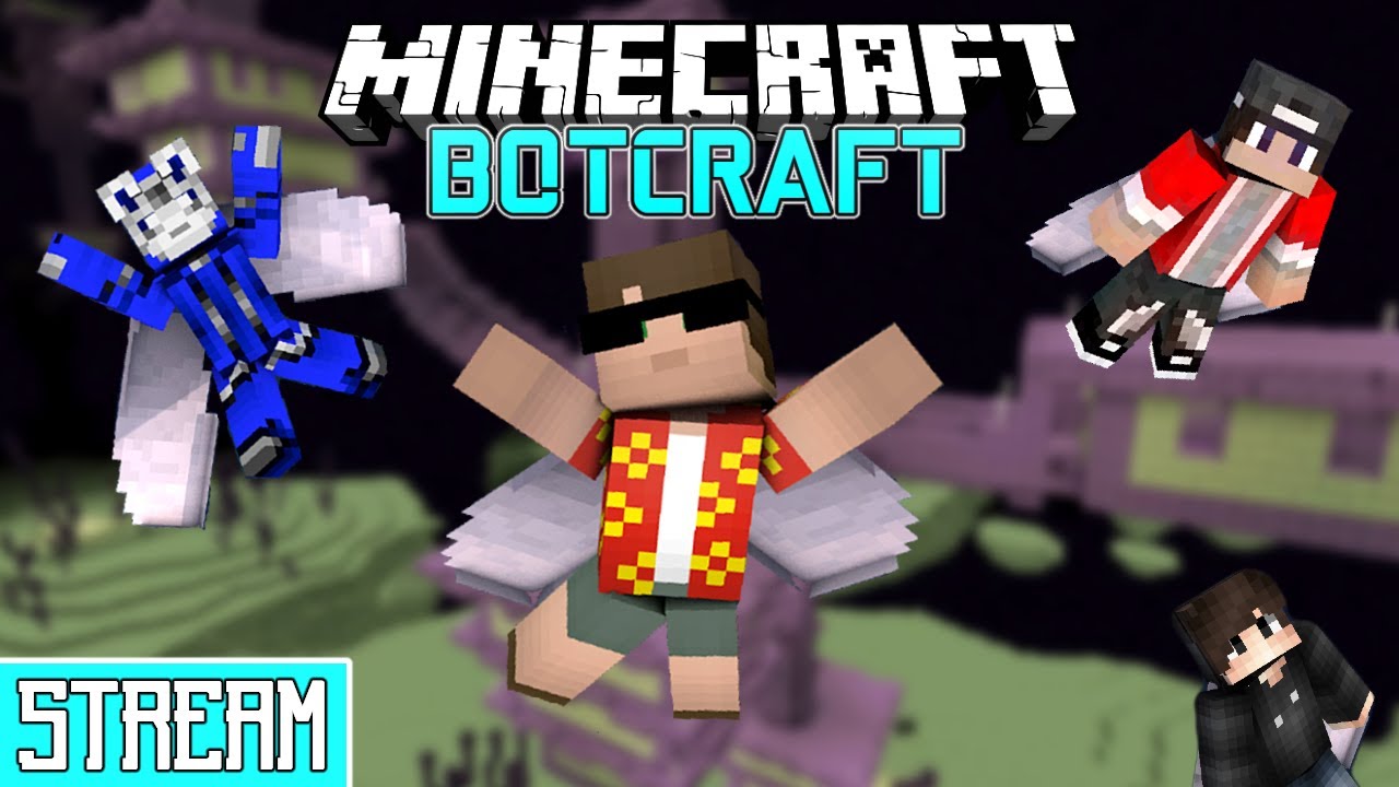 SKUPNO PLENJENJE END MEST V ŽIVO! | BotCraft II