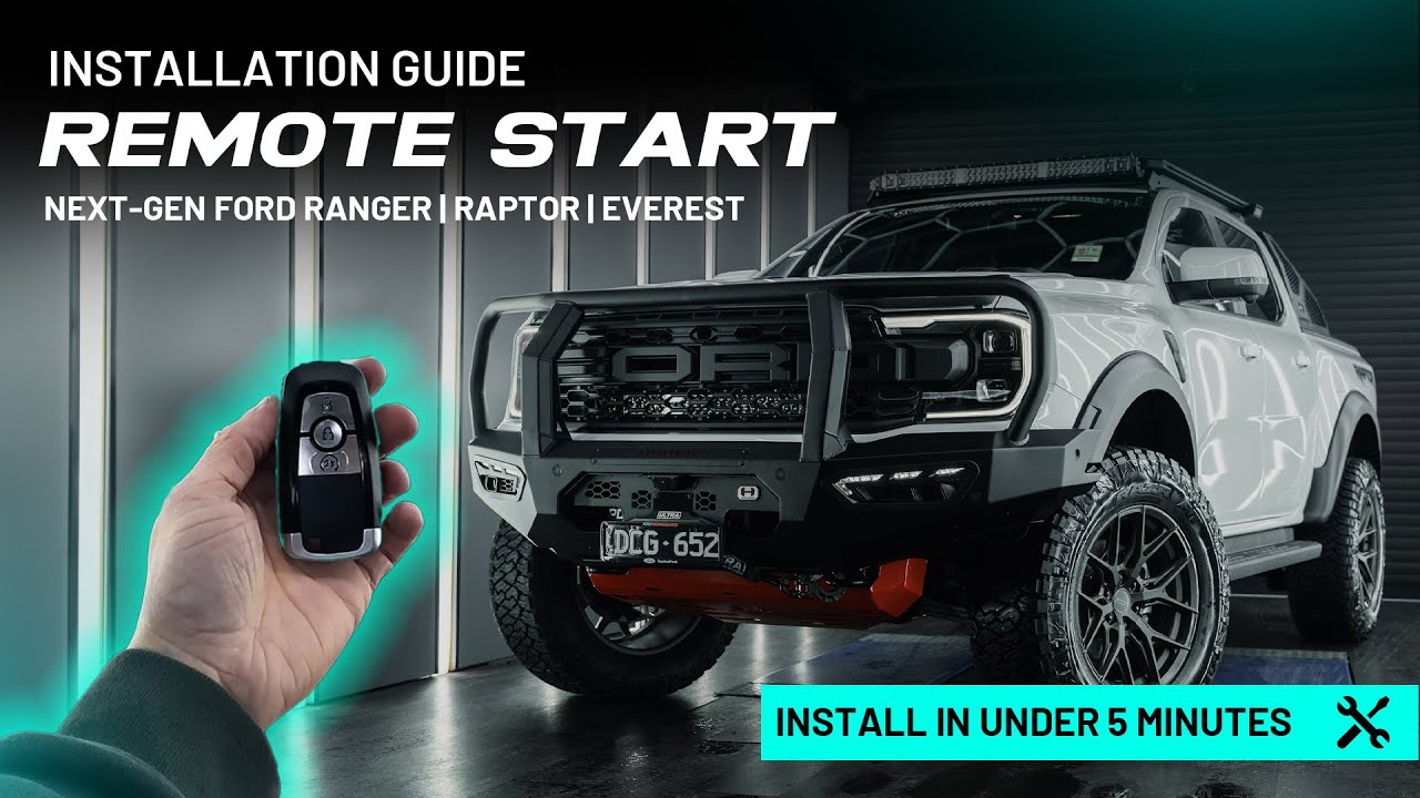 Programming 2022+ Next Gen Ranger, Raptor & Everest Remote Start Key Fob | Guide