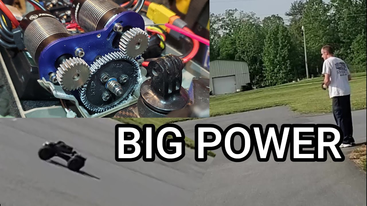 DUAL MAX10 BRUSHLESS EMAXX: 26/26/62 Attempt..!!! INSANE POWER..!!!