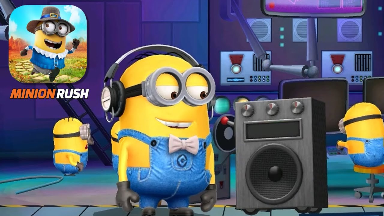 Rare costume DJ / Despicable Me: Minion Rush game