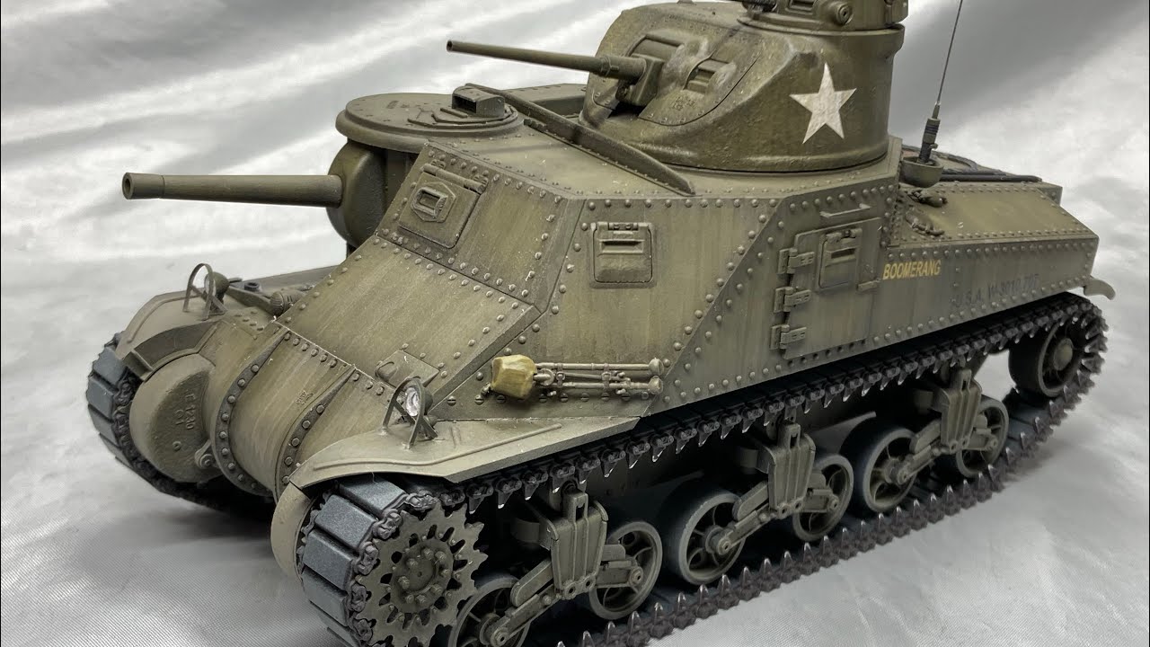 タコム 1/35 アメリカ陸軍 M3リー 中戦車 完成