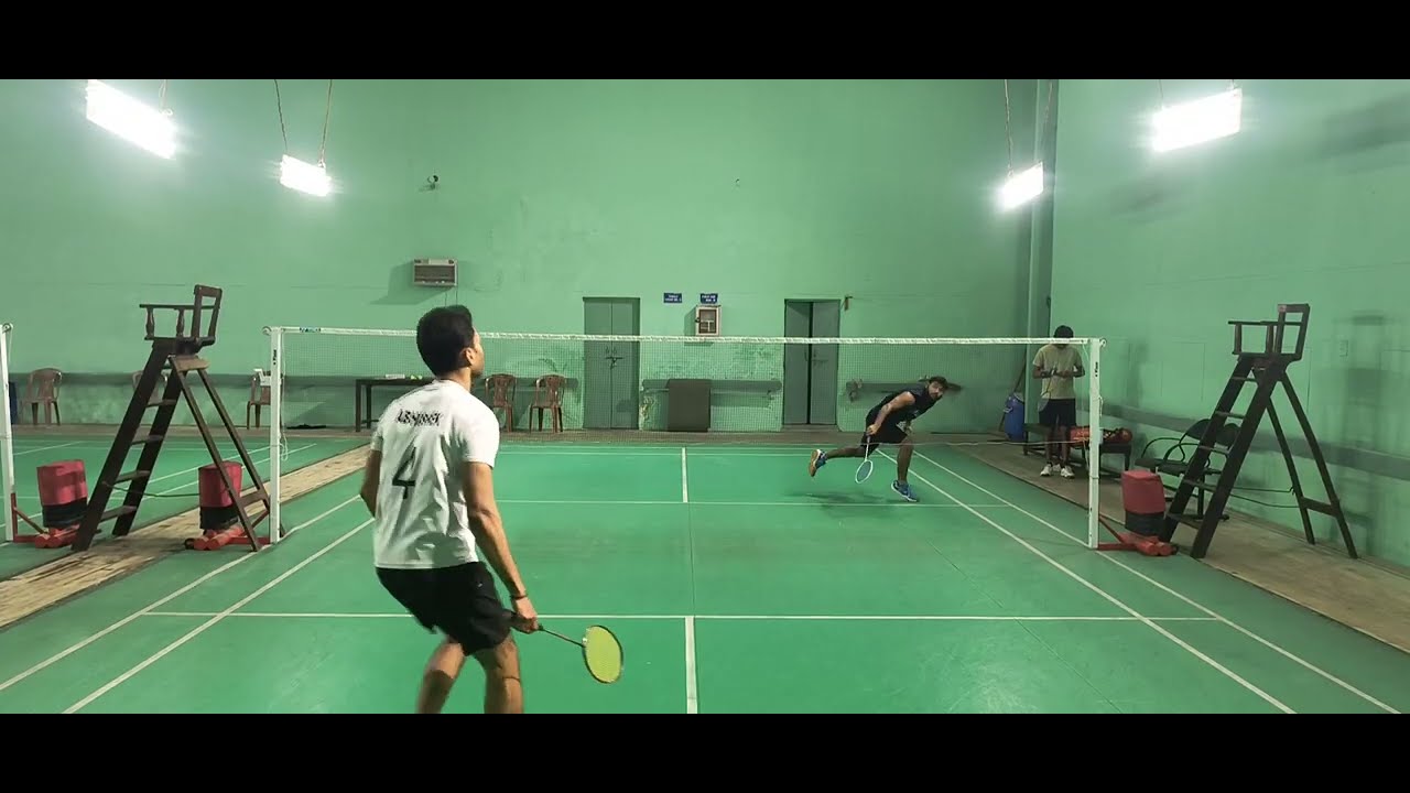 (1242) Abhishek vs Abhishek (Friendluy Clash) Men's #badminton #singles #iitroorkee #iitiansvlogs