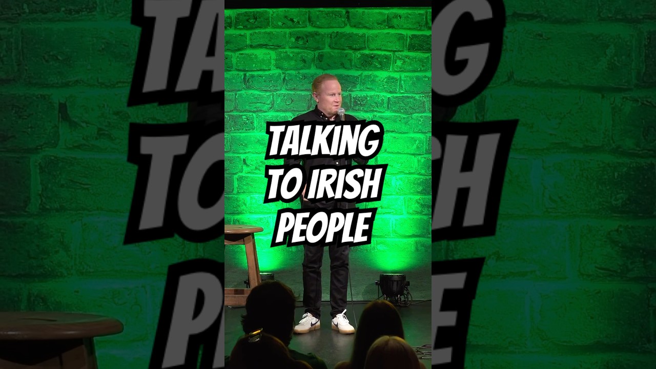 Irish People #standupcomedy #comedy #comedygenre #funny #standup #funnyjokes #crowdwork #sarcasm