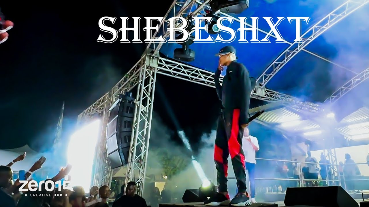 Shebeshxt performing live @ Polokwane Melodic Festival I Live With Zero15