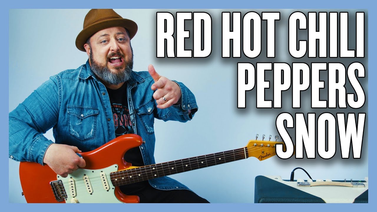 Red Hot Chili Peppers Snow (СЛОЖНЫЙ) Урок игры на гитаре + обучение