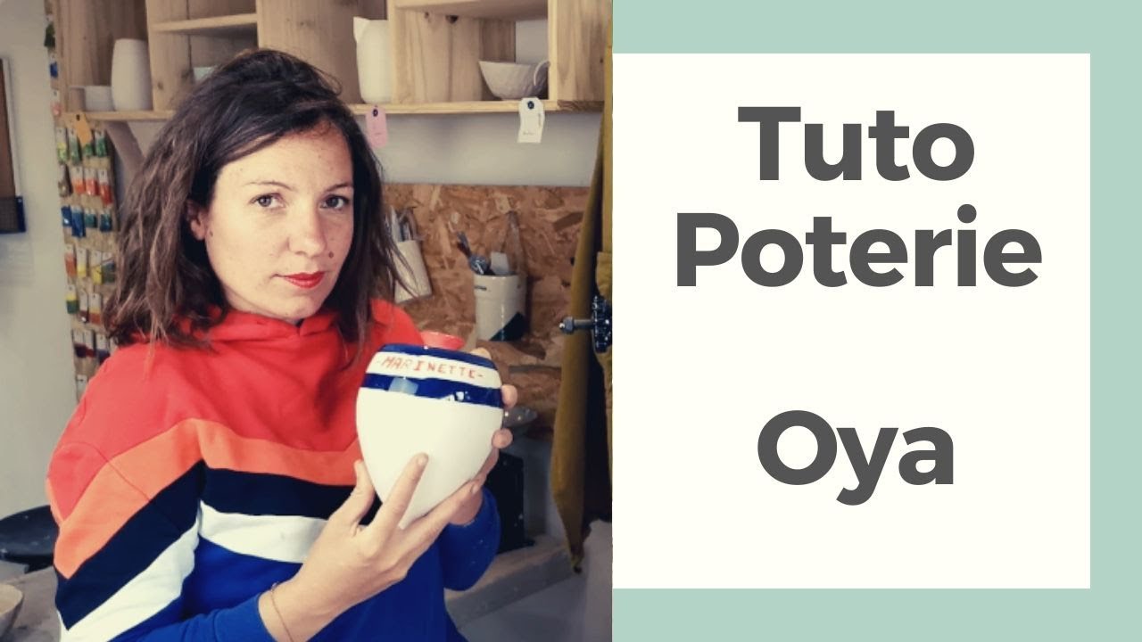Fabriquer une oya au tour de potier
