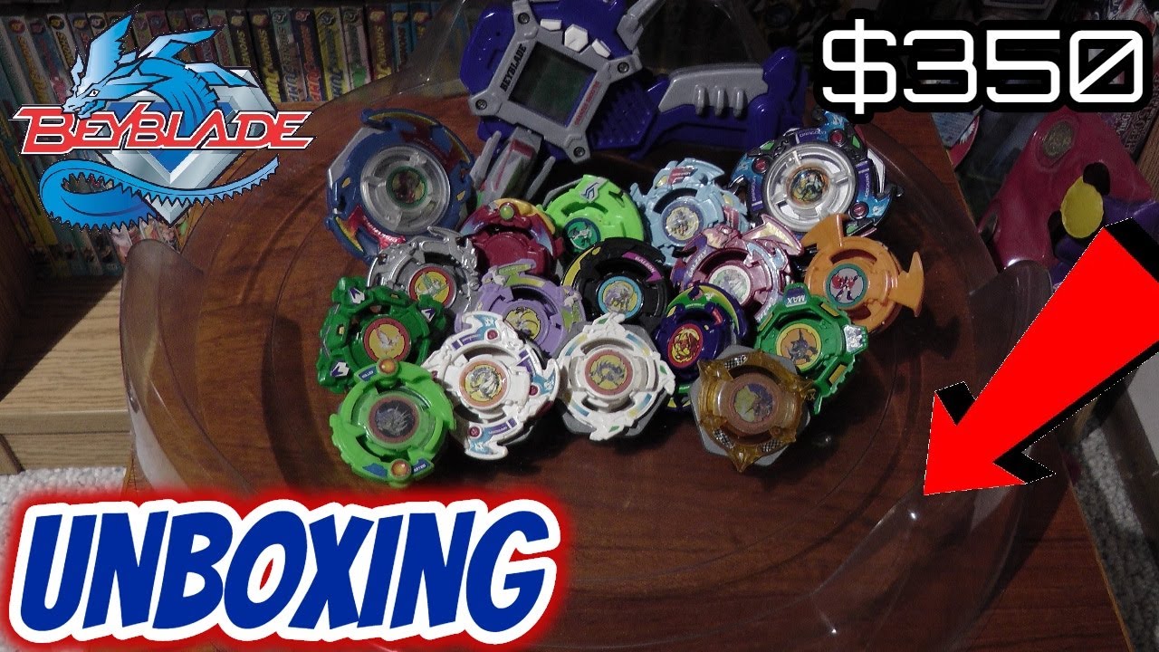 My LAST Beyblade Lot?! | Original/Plastic & RARE Bey-Stadium Beyblade Lot Unboxing