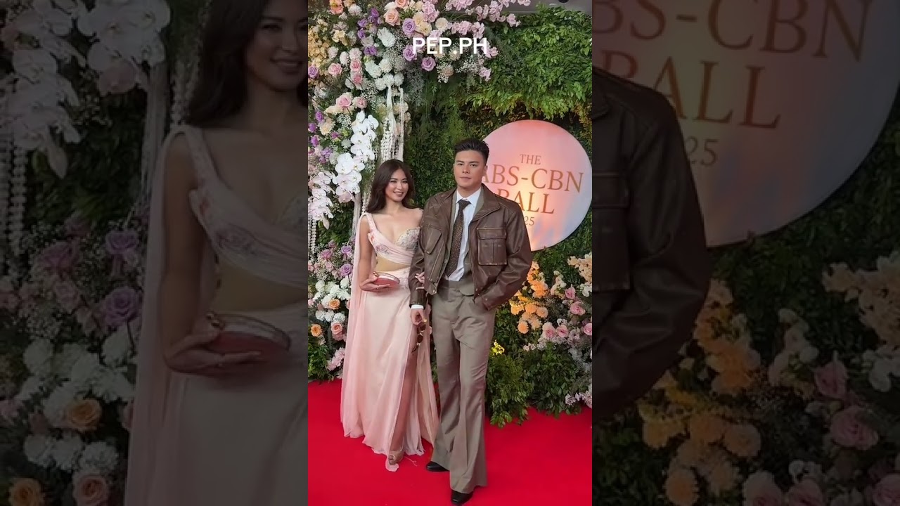 Loisa Andalio and Ronnie Alonte | ABS-CBN Ball 2025 #PEPGoesTo