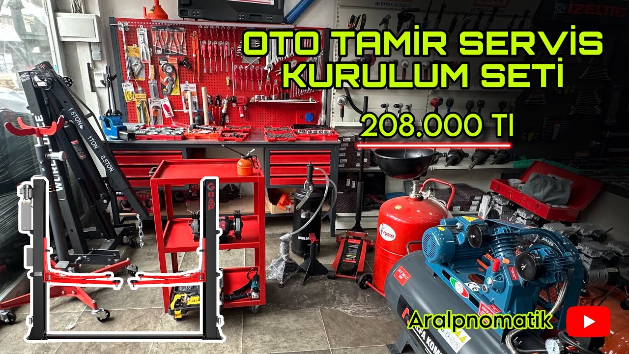 OTO TAMİR SERVİSİ KURULUM PAKETİ TAMİR SERVİSİ KURACAK USTALARIM İZLEYİN. #otoservis #tamir #lift