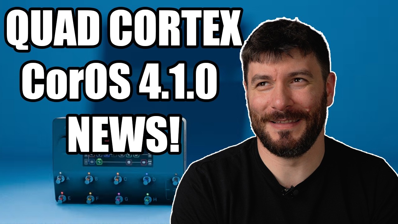 CorOS 4.1.0 News + Neural DSP's Birthday Sale!