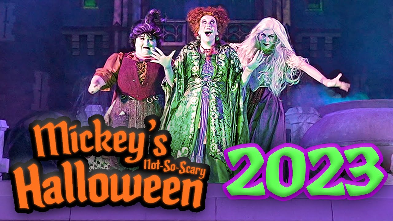 Mickey's Not-So-Scary Halloween Party 2023 at Walt Disney World - Shows, Parade & Haunted Mansion