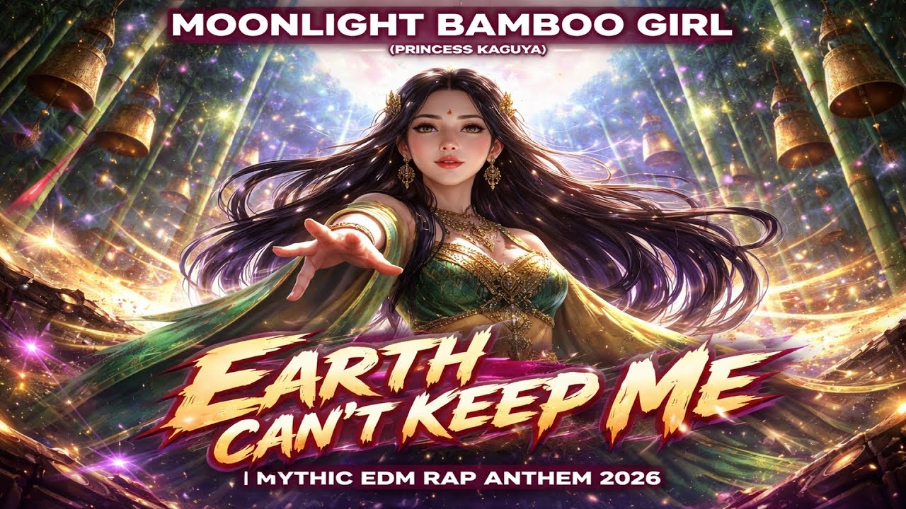 MOONLIGHT BAMBOO GIRL (Princess Kaguya) — “EARTH CAN’T KEEP ME” | Mythic EDM Rap Anthem 2026