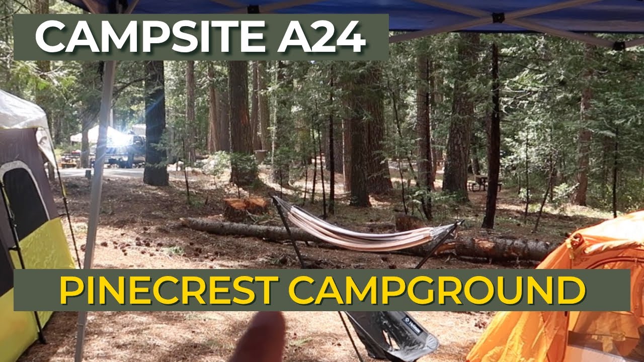 Pinecrest Campground CA Site Tour | Full Look at Campsite A24