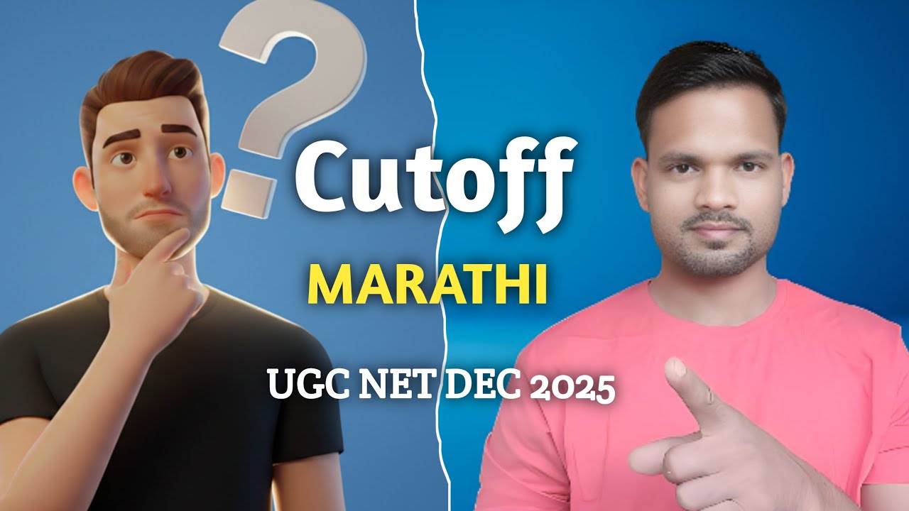 UGC NET JRF PHD Paper 2 Marathi Cutoff 2025 By Sunil Talha