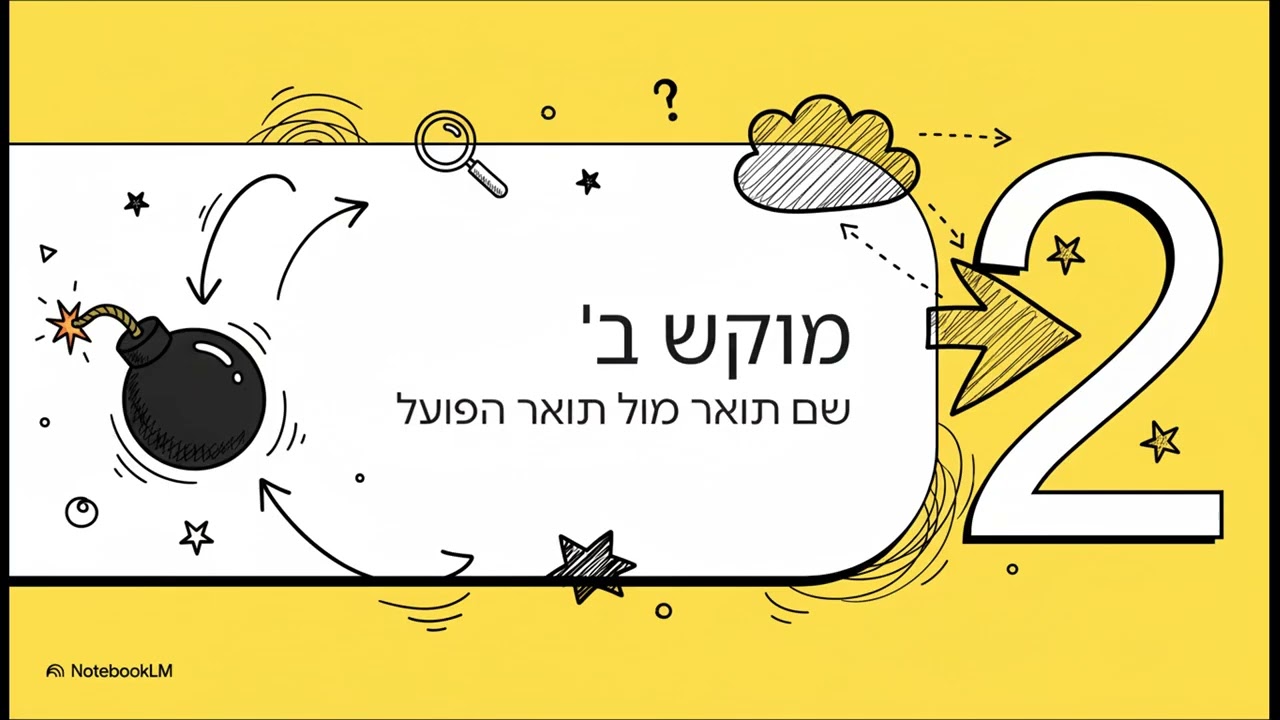 3. חלקי הדיבור - תרגול, העמקה וסיכום