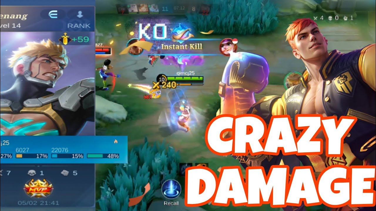 VERY STRONG DAMAGE, GET MVP IN ONE TRY!!! PAQUITO IN SOLO RANK.....