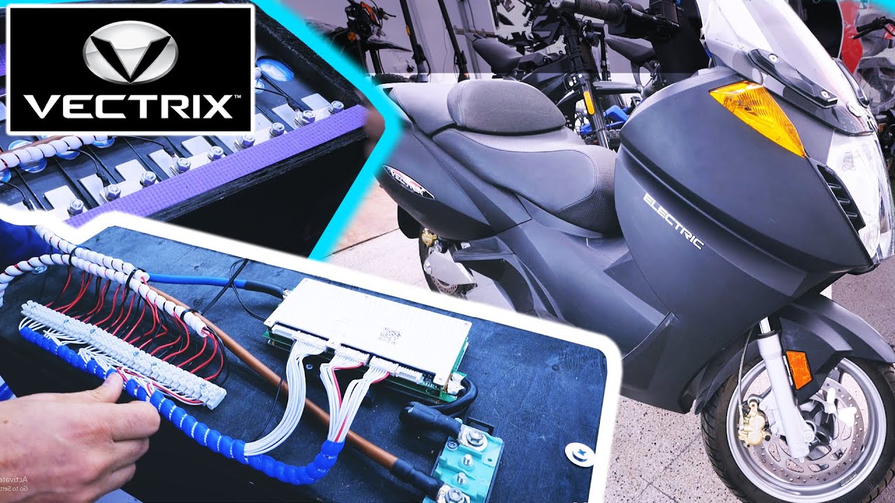 Brand NEW from 2004 Iconic VECTRIX VX1 - Battery Upgrade from Nickel Metal Hydride(NIMH) to CALB NMC