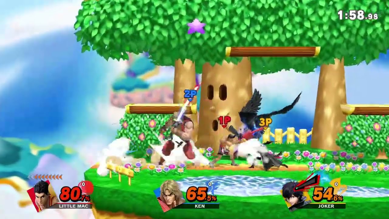 スマブラSP リプレイ タイム制 13156 [23年06月分]【リトルマック 快勝 1P自分】