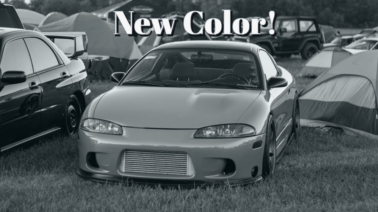 Mitsubishi Eclipse GSX finally gets wrapped!