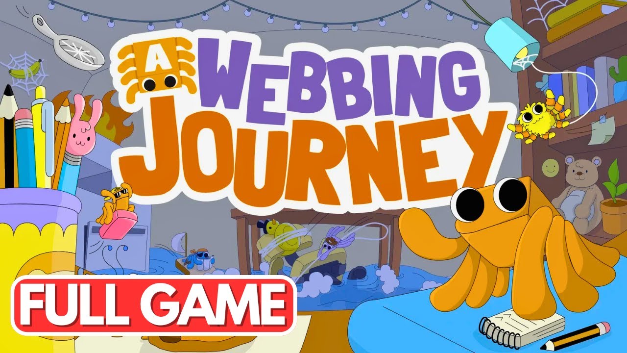 A Webbing Journey - Gameplay Walkthrough FULL GAME - No Commentary