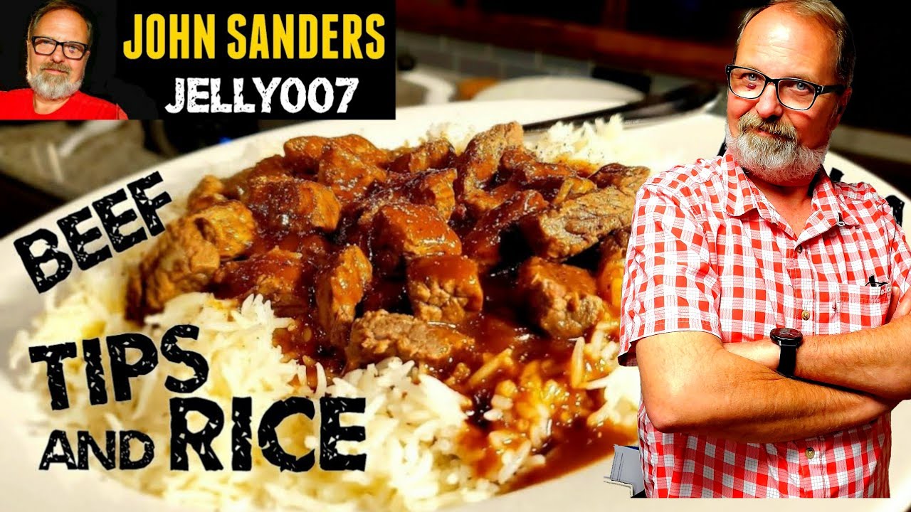BEEF TIPS w/ GRAVY and RICE ~ NINJA FOODI  INSTANT POT or ANY PRESSURE COOKER