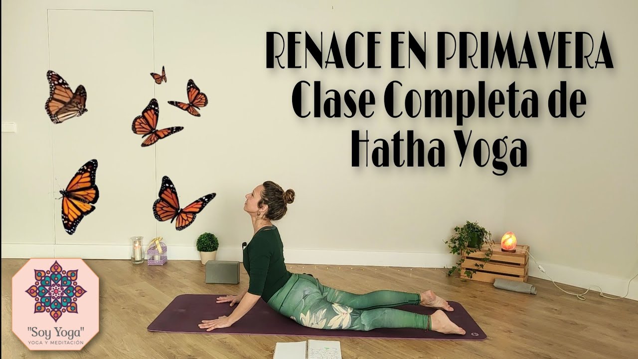 Clase de yoga Completa con Pranayama | RENACE EN PRIMAVERA 🌼.