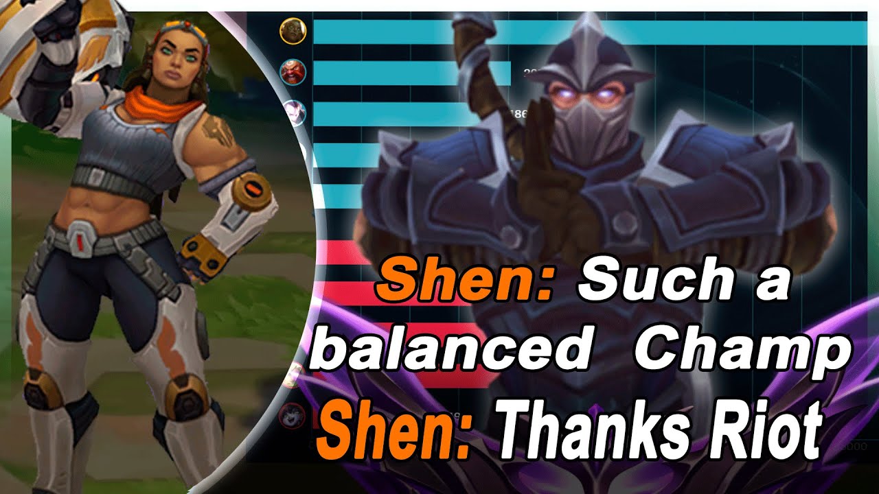 I made this Shen LOSE HIS MIND.