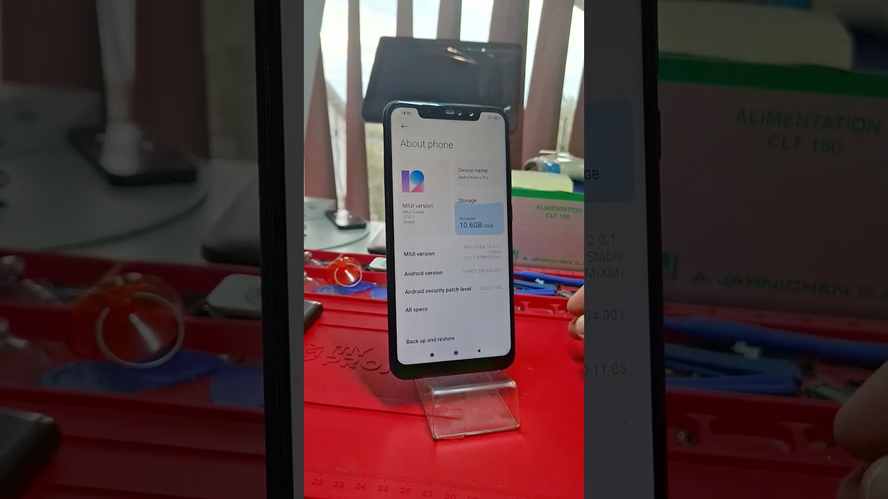 Xiaomi Redmi note 6 pro Factory Reset