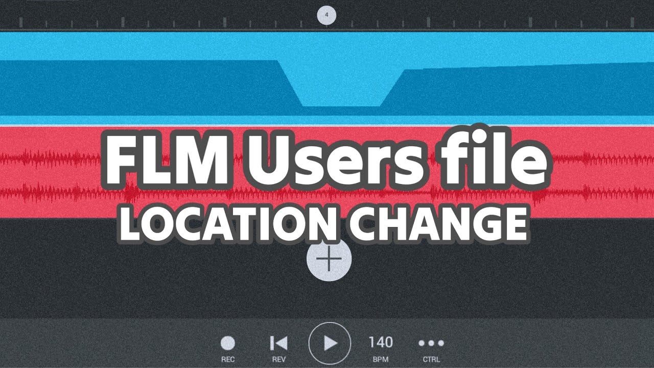 Как изменить расположение файла пользователя FLM в FL Studio Mobile