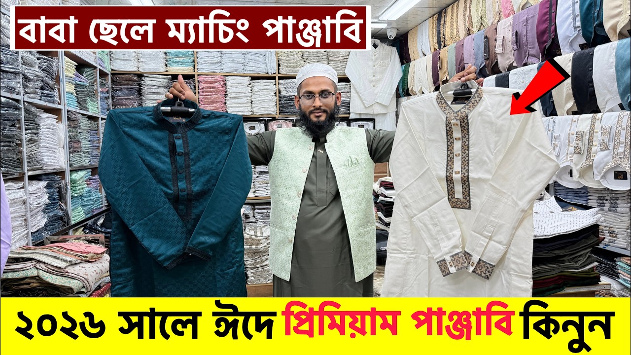 ২০২৬ সালের প্রিমিয়াম পাঞ্জাবি কালেকশন| Panjabi Price in Bangladesh 2026| Eid Panjabi Collection 2026