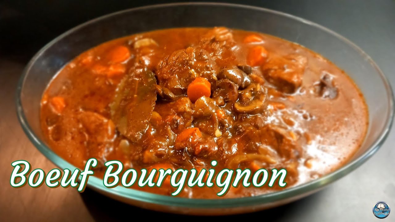 Recette BŒUF BOURGUIGNON à ma façon, sans alcool 😋👌