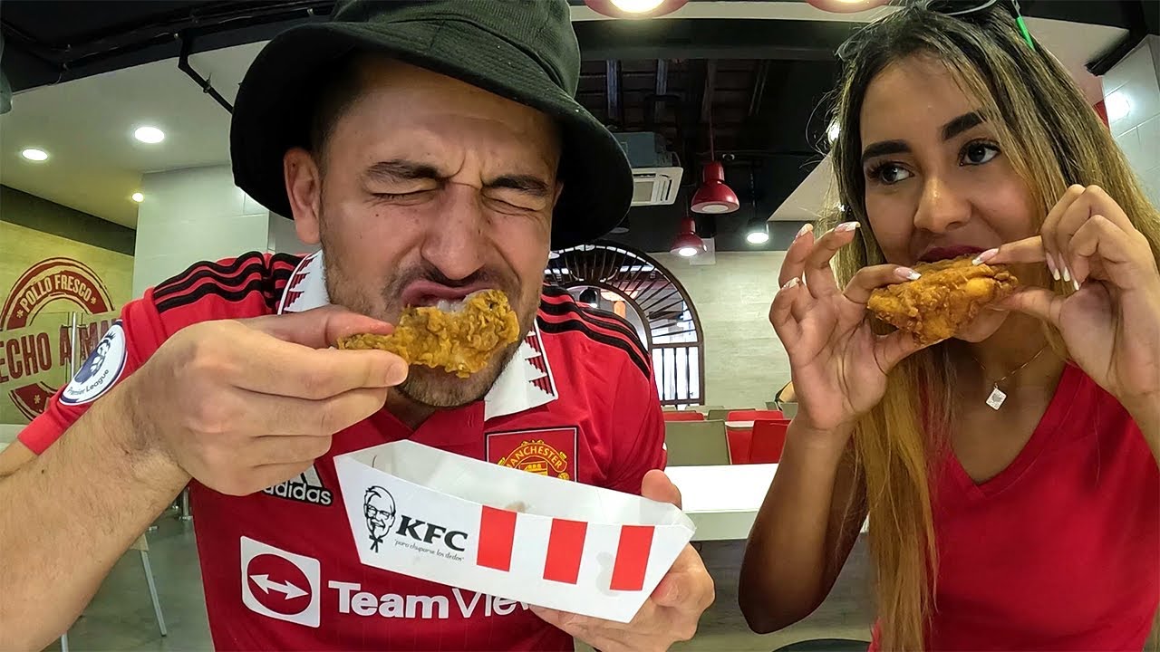 KFC in Colombia VS America 🇺🇸 🇨🇴