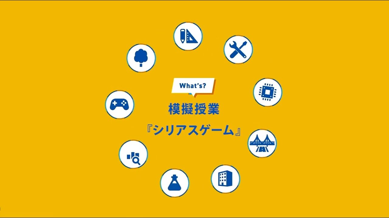 模擬授業（シリアスゲーム）古市先生　オープンキャンパス　日本大学生産工学部