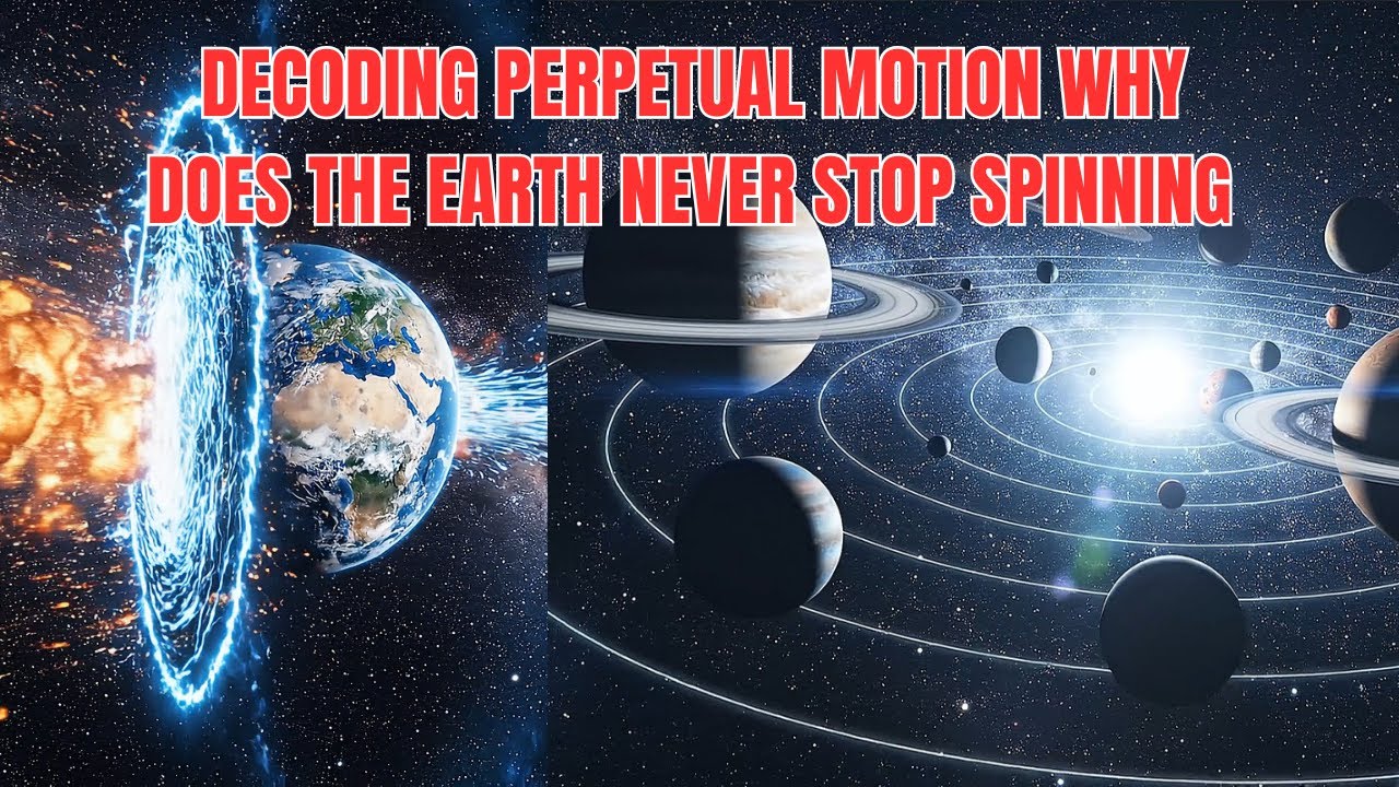 Decoding Perpetual Motion Why Does the Earth Never Stop Spinning 🌍