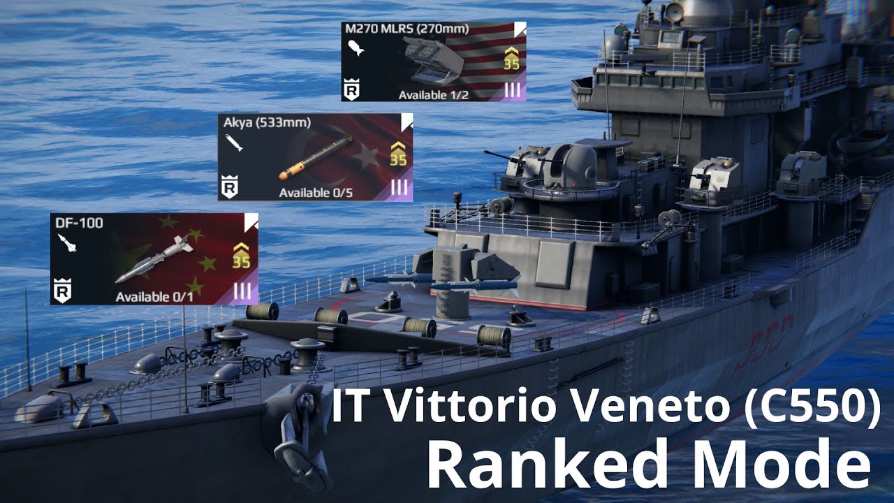 IT Vittorio Veneto - Strategy is incredibly important in ranked mode. - Modern Warships Ranked Mode