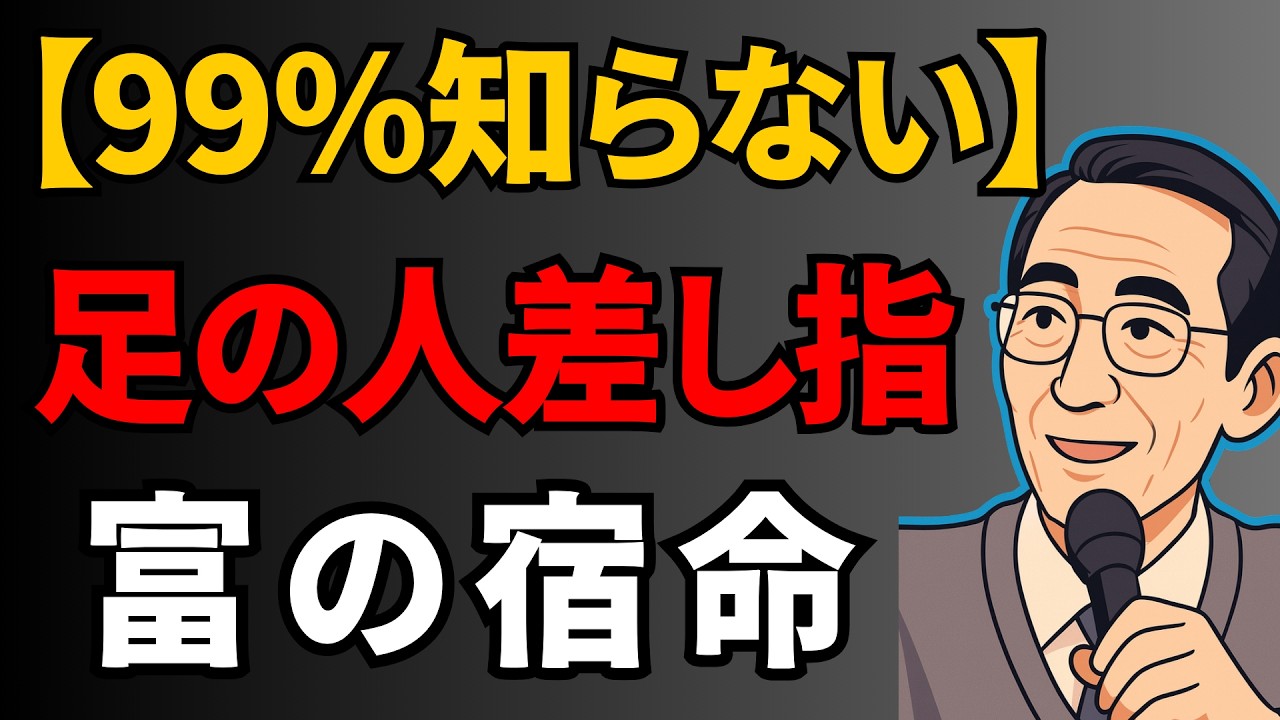 【99％が知らない】足の人差し指が長い人は富を引き寄せる宿命を持つ | 成功哲学 | 偉人の言葉 | 教訓｜名言 | 人生の宝