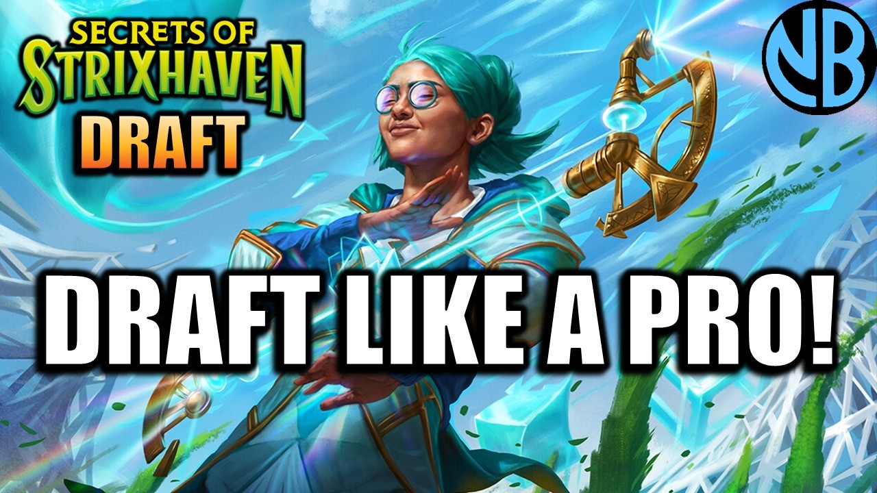 Drafting Like a Pro in Secrets of Strixhaven Draft!!!