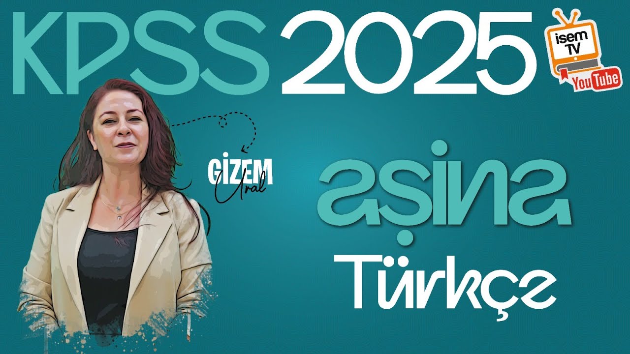 2) Sözcükte Yapı- Ek Bilgisi 1 / Gizem URAL (KPSS - DGS - ALES - TYT - AYT - LGS ) İsemTV - 2025