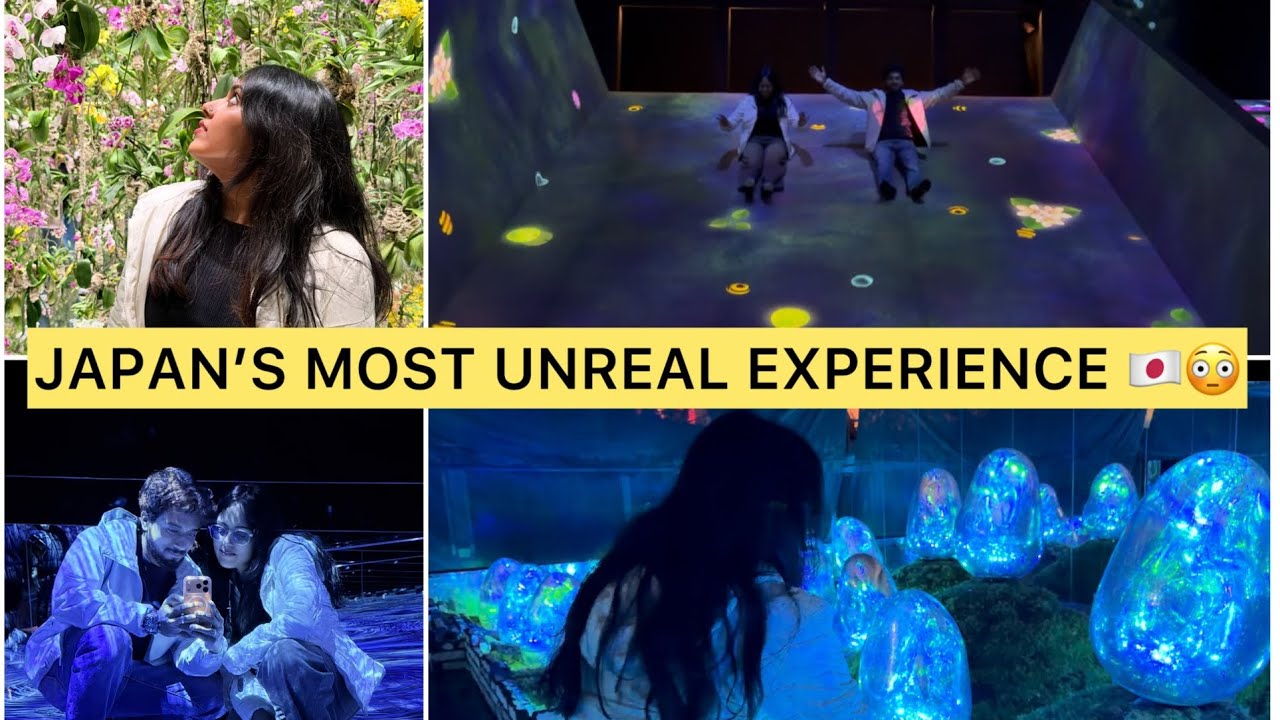TeamLab Planets Tokyo | Japan’s Most Beautiful🇯🇵|Must Visit in Japan😍#tokyo#japan#vlog#japanvlog#日本 