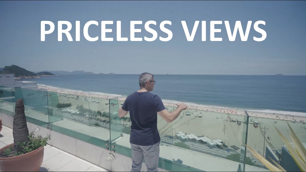 Spectacular Penthouse Tour - Copacabana Beach!