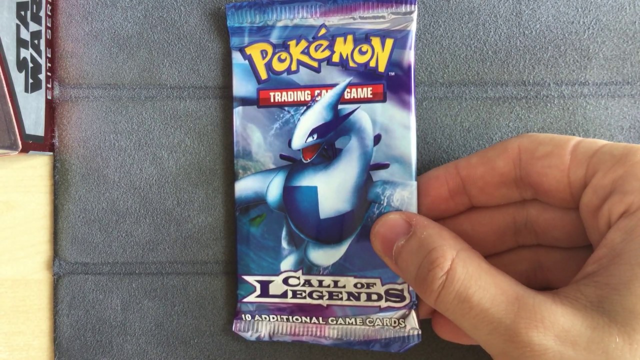 Pokemon Call of Legends Booster Pack Opening