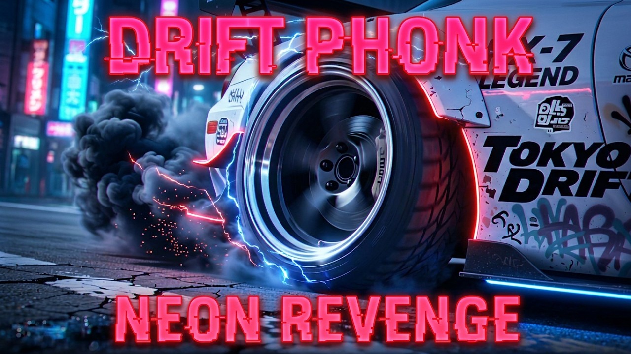 1+ HOUR 🎶 Drift Phonk- NEON REVENGE 🎶 BRM 145