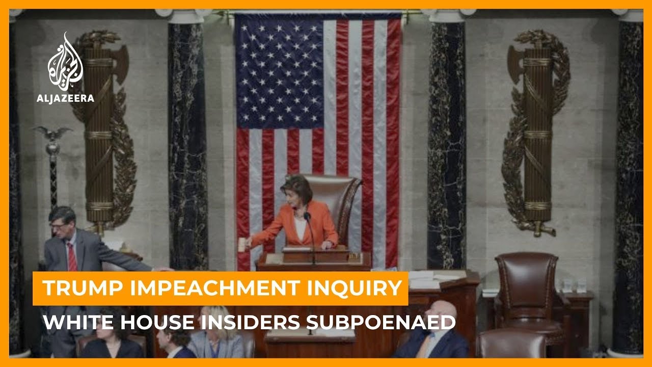 White House insiders plan to ignore subpoenas in Trump impeachment inquiry